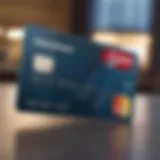 Illustration of a secured credit card depicting its features