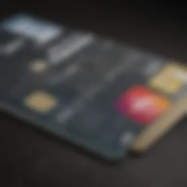 A close-up of a credit card alongside a smartphone with the Citi app open.