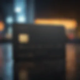 Visual representation of digital security measures for credit cards