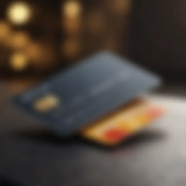 An infographic detailing various credit card types available.