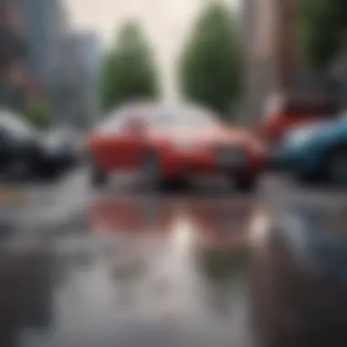 Overview of Car Insurance Policies Illustration depicting various car insurance policies and their features