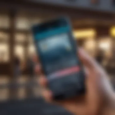 Security Features of First Bankcard Mobile App Graphic illustrating advanced security measures implemented in the app