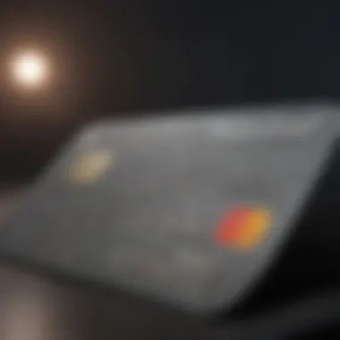 Showcasing the First Tech Platinum Mastercard design and branding elements.