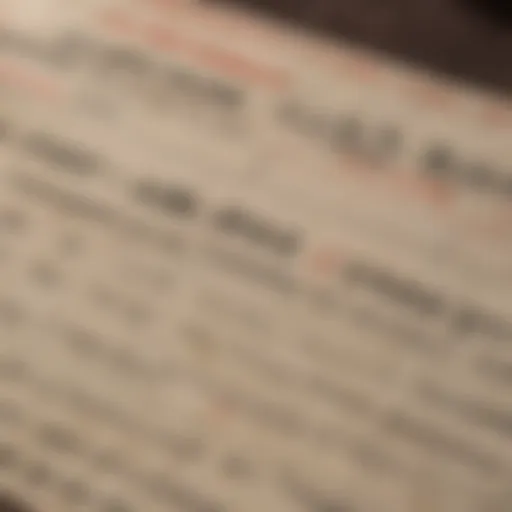 A close-up view of an old check with visible aging marks and a calendar in the background.