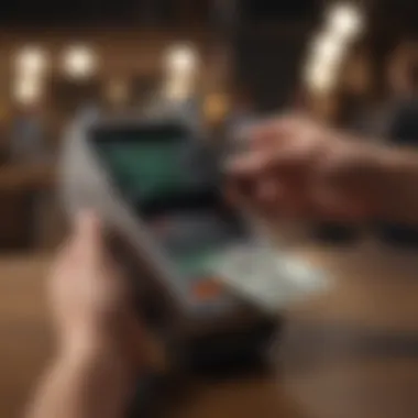 Demonstration of sending money using Apple Pay