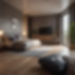 A stylish apartment interior showcasing rental potential