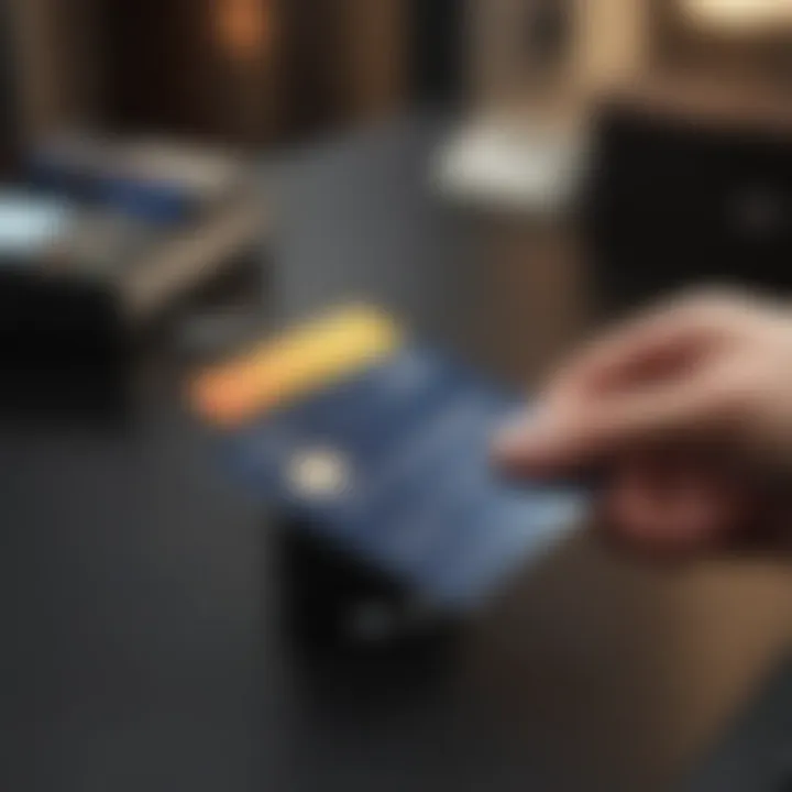 Credit card balance transfer application