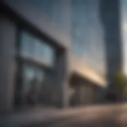 A modern bank building representing financial institutions