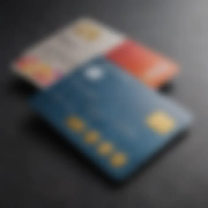 Visual guide to different types of credit cards