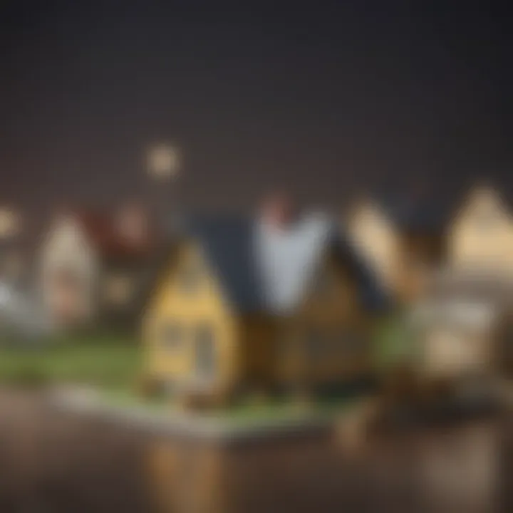 Visual depicting different types of mortgage insurance options available to borrowers, with distinct symbols for each type.