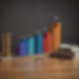 Graph illustrating the relationship between debt levels and income.