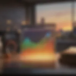 Visual representation of credit score impact on FHA loan eligibility