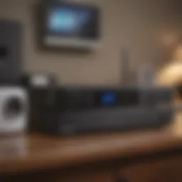 Infographic illustrating types of home network security appliances