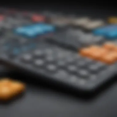 Infographic illustrating different types of interest cost calculators