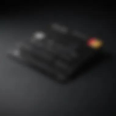 An infographic highlighting the key features of the Jet Black Credit Card.